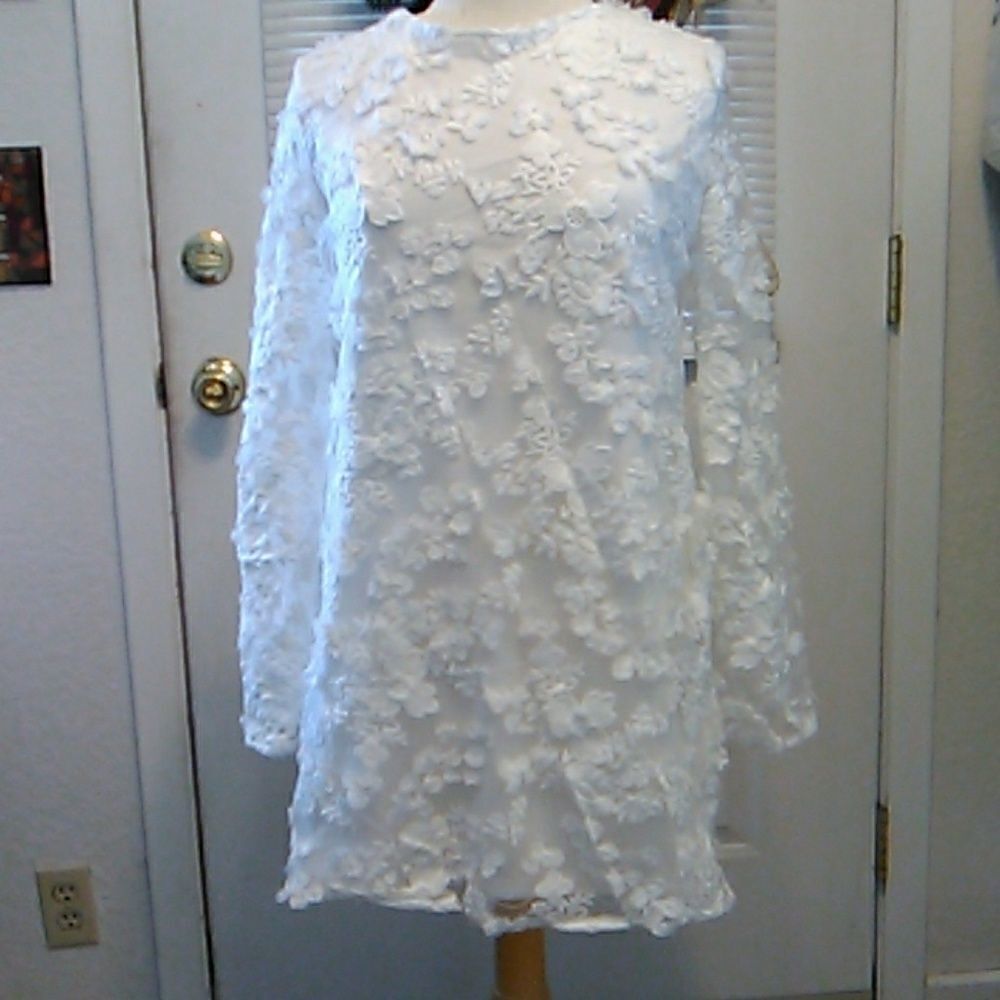 Luna Tuccini Lace Mini Dress Soft Girl
